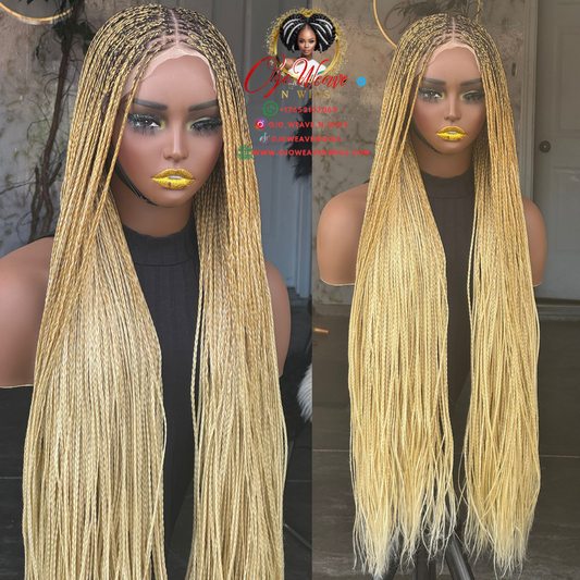 28" Sisi Bone Straight: 27/613 Blonde