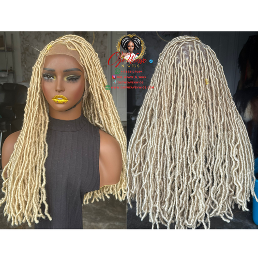 20/22 Inch Full Lace Locs Wig - Ready to Ship