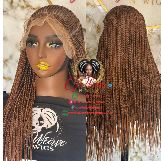 Kemi Unit 13x6 Frontal Wig, 16", Color 30 : Ready to Ship