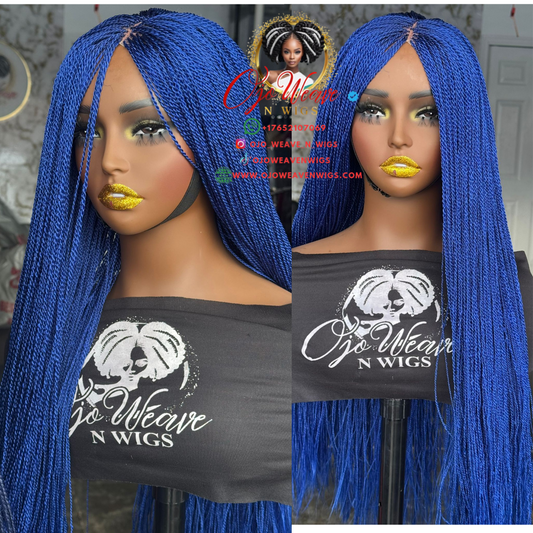Esther Unit Twisted Braided Wig Ready to Ship