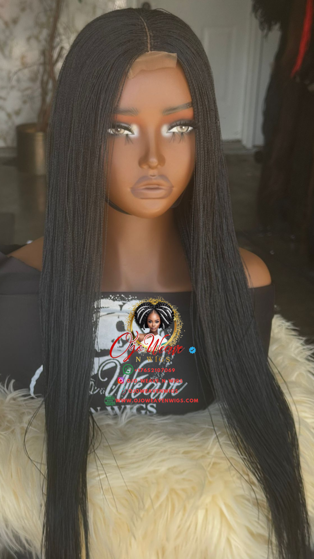 Nino Glueless Closure Wig - Super Tiny & Lightweight: Color 1B