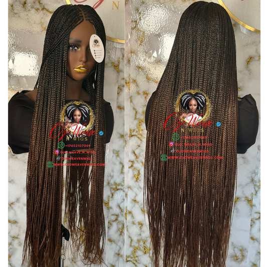 Sisi Bone Glueless Wig with Highlighted Color Ready to Ship