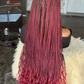 Super Tiny Knotless Braids Wig | Full Lace with Curls