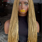 Knotless Braids Wig | 3x6 Lace Closure in Color 27/613