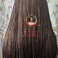 20-22" Micro Braid Sara Unit - Ready to Ship Braided Wig