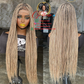 Knotless Braids Full Lace Wig ready to ship