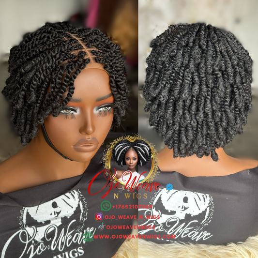 Timini Kinky Closure Wig - New Style.