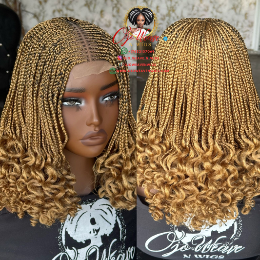Bianca Short Curl Wig, Color 27: Made to Order