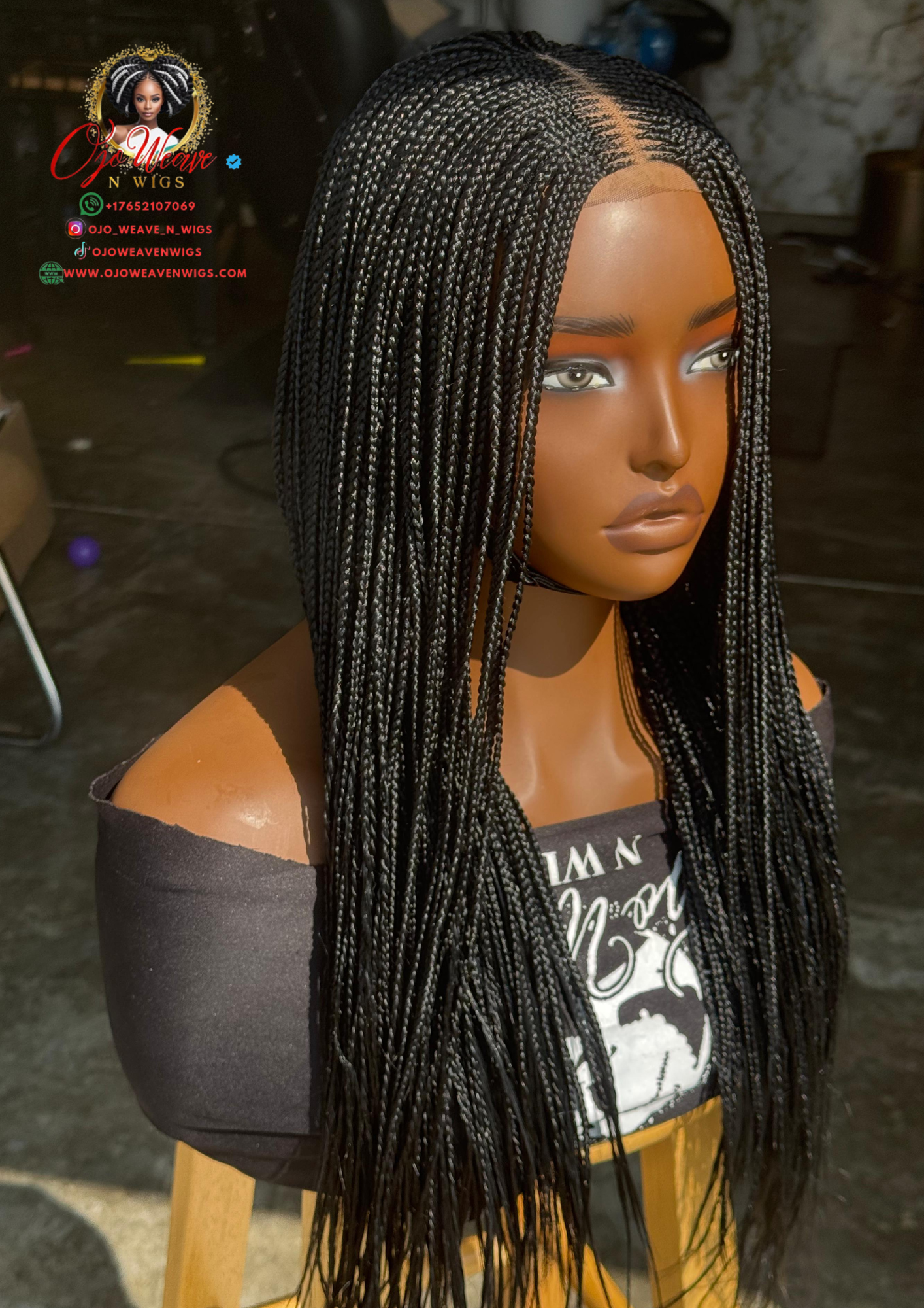 Bianca Glueless Closure Color 1B Ready to Ship 16/18 Inch