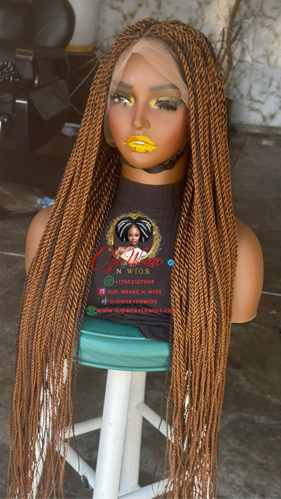 Shy 28" Senegalese Twists | Color 30/33 Mix Ready to Ship