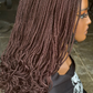Ready to Ship: Fulani Braids Closure Wig 14/16 inch, Color 33