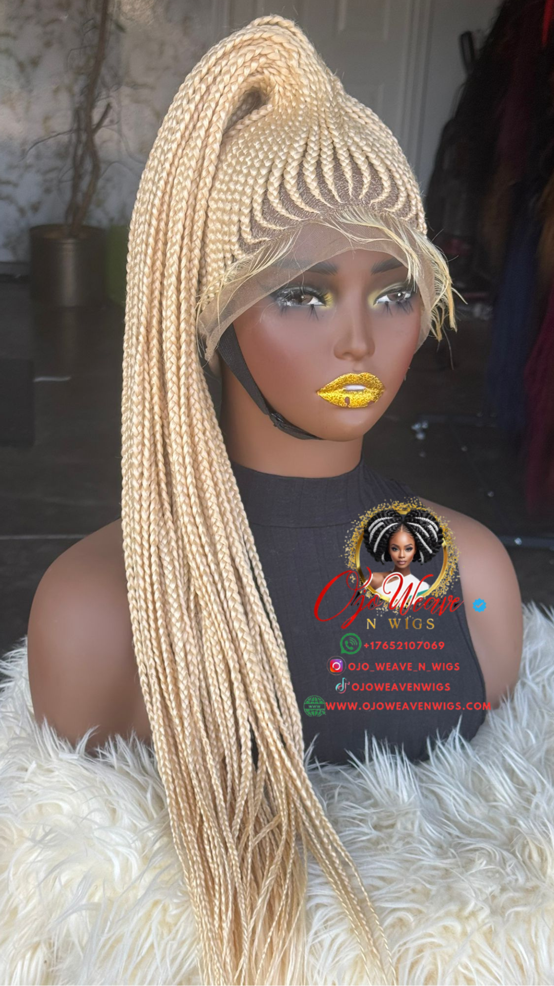 Bumi Blond - Blonde Full Lace Ponytail Wig | Ready to Ship