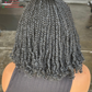 Kinky Twist Wig | 10-Inch Ready to Ship Glueless Closure Wig
