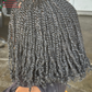 Kinky Twist Wig | 10-Inch Ready to Ship Glueless Closure Wig