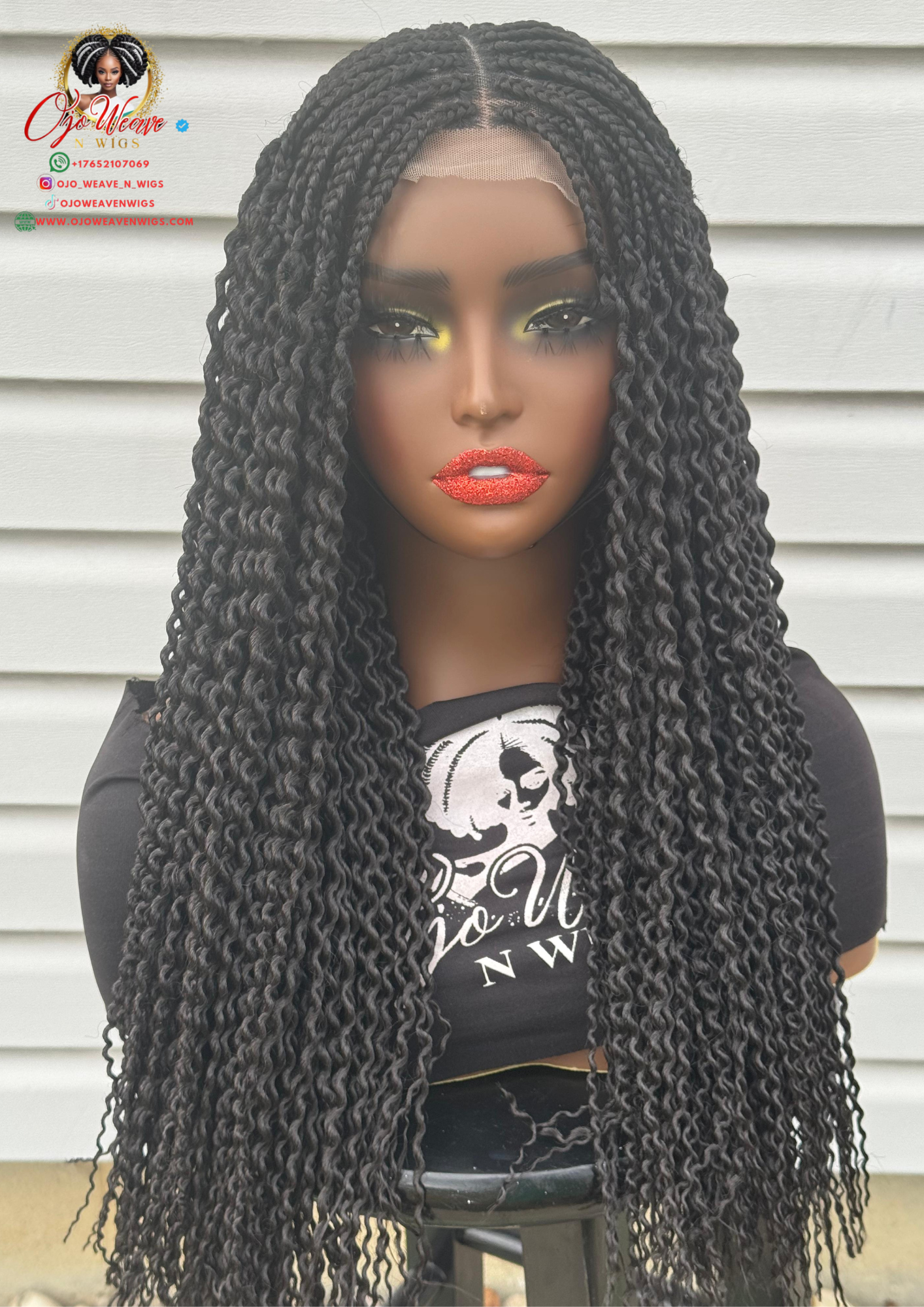 Spiral Curls Wig | 18/20-Inch Ready to Ship 4x4 Closure