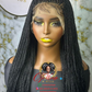 Sara Unit: Ready-to-Ship 13x6 Micro Braid Wig - 20-22 Inch