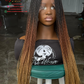 Sisi Full Lace Bone Straight Wig 26/28 Inch Ready-to-Ship Swiss Lace