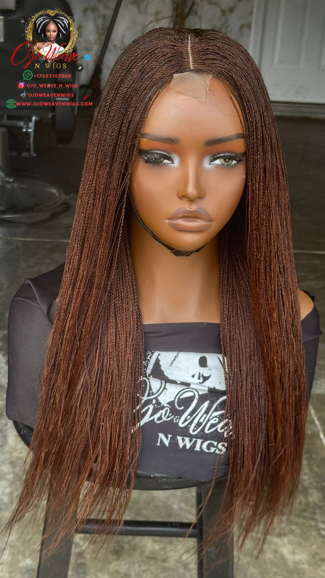 Ready to Ship: Ester 16-18 Inch Color 30/33 Mix Closure Wig