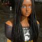 Bianca Glueless Closure Color 1B Ready to Ship 16/18 Inch