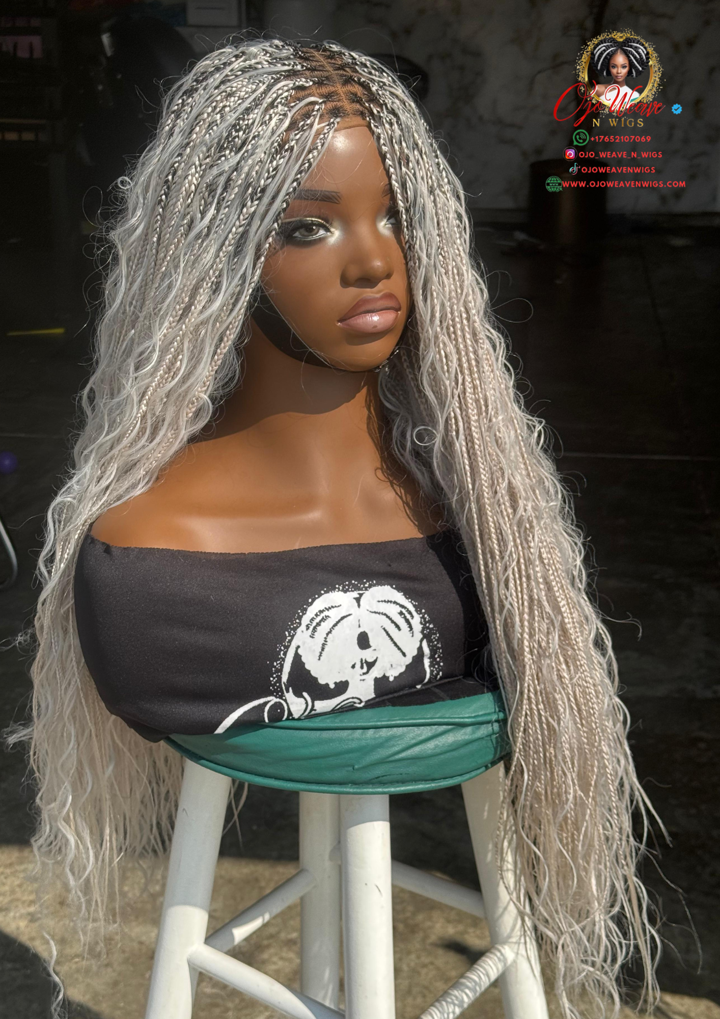 The Boho Wig: 24" Glueless Closure Wig Ready to Ship
