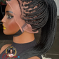 20-Inch Full Lace Knotless Braids Wig - Ready to Ship