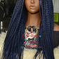 Juli Unit: 14-inch Knotless Braids Glueless Wig