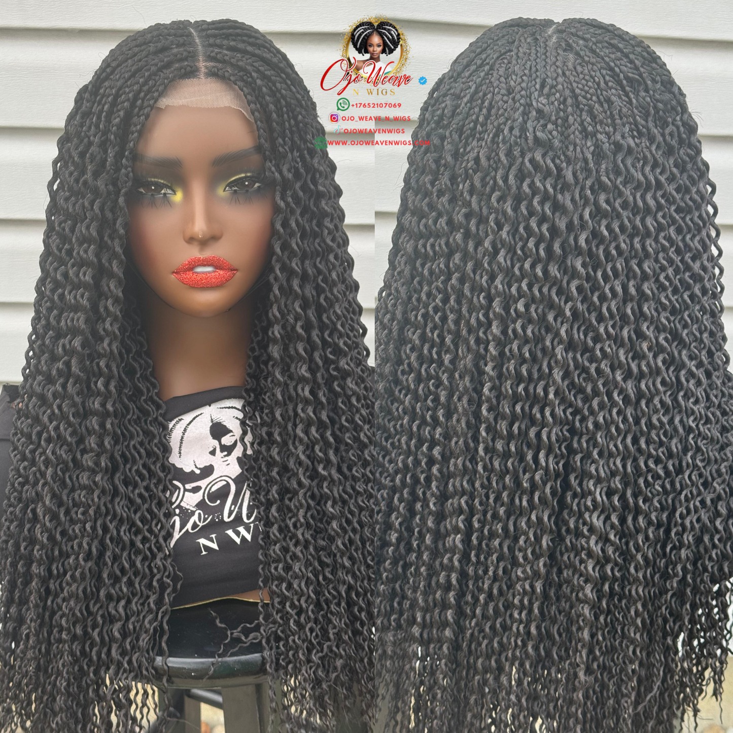 Spiral Curls Wig | 18/20-Inch Ready to Ship 4x4 Closure