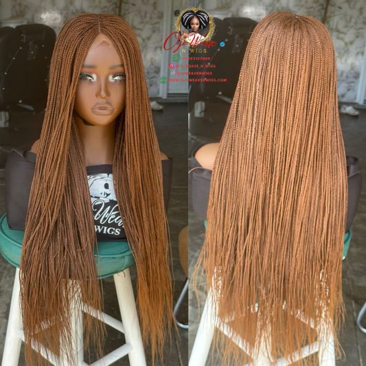 Sara closure unit 24" Fullness Closure Micro Braids - Ready to Ship