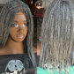 Bianca Glueless Salt & Pepper Wig | 12-Inch Ready-to-Ship Closure Wig