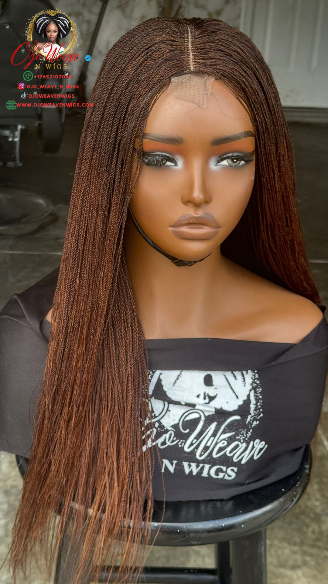 Ready to Ship: Ester 16-18 Inch Color 30/33 Mix Closure Wig