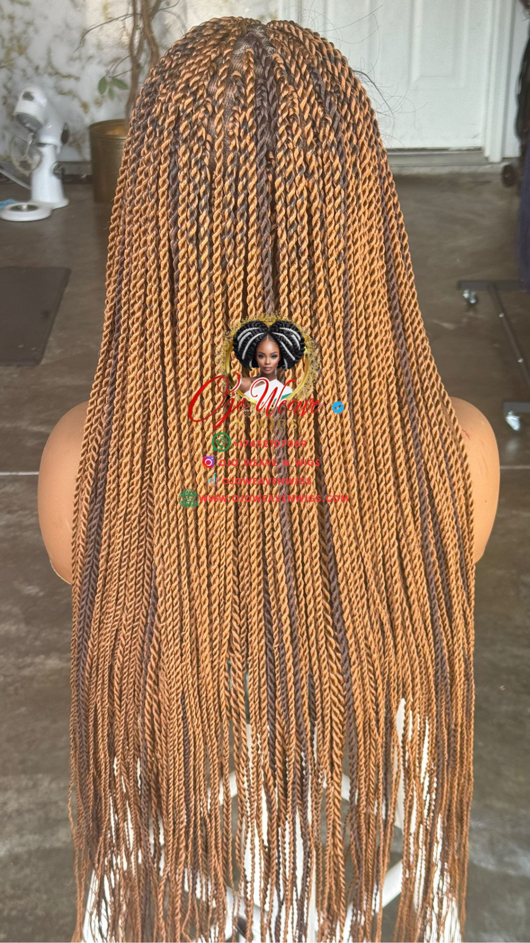 Shy 28" Senegalese Twists | Color 30/33 Mix Ready to Ship