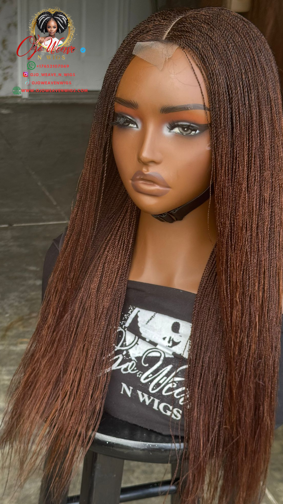 Ready to Ship: Ester 16-18 Inch Color 30/33 Mix Closure Wig