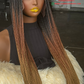 Sisi Full Lace Bone Straight Wig - 26/28 Inch Swiss Lace | Ready to Ship