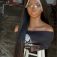 Micro Braids Wig | Ready-to-Ship 28-Inch Human Hair Frontal Wig