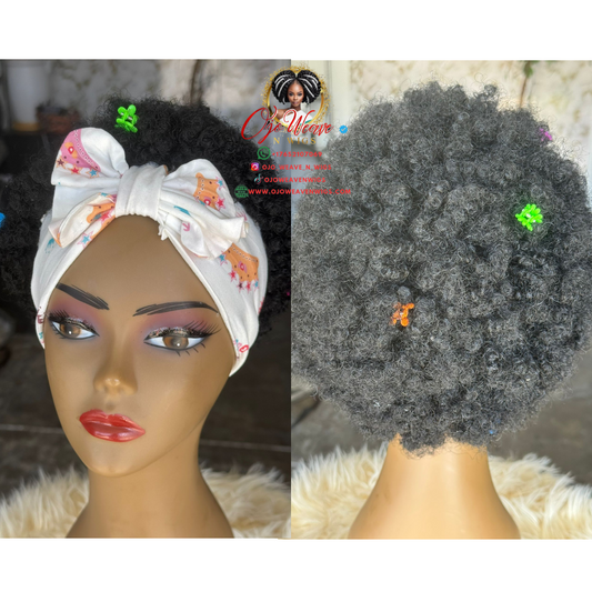 Ready-to-Wear Headband Wig: Instant Glueless Style for Kids