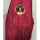 Sara Unit with Micro Braided Box Wig Ready to Ship