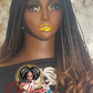Fine Unit Closure Knotless Wig - Color Mix - Ready to Ship