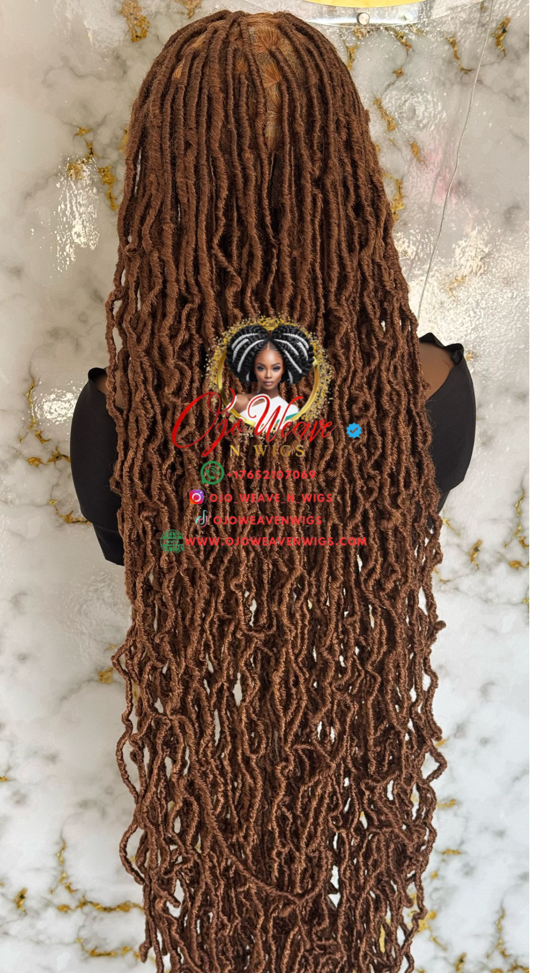 Full Lace Fox Locs - 32" - Color 30 - Made to Order