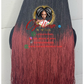Esther Micro Twist Unit: Ombre Burgundy - Ready to Ship