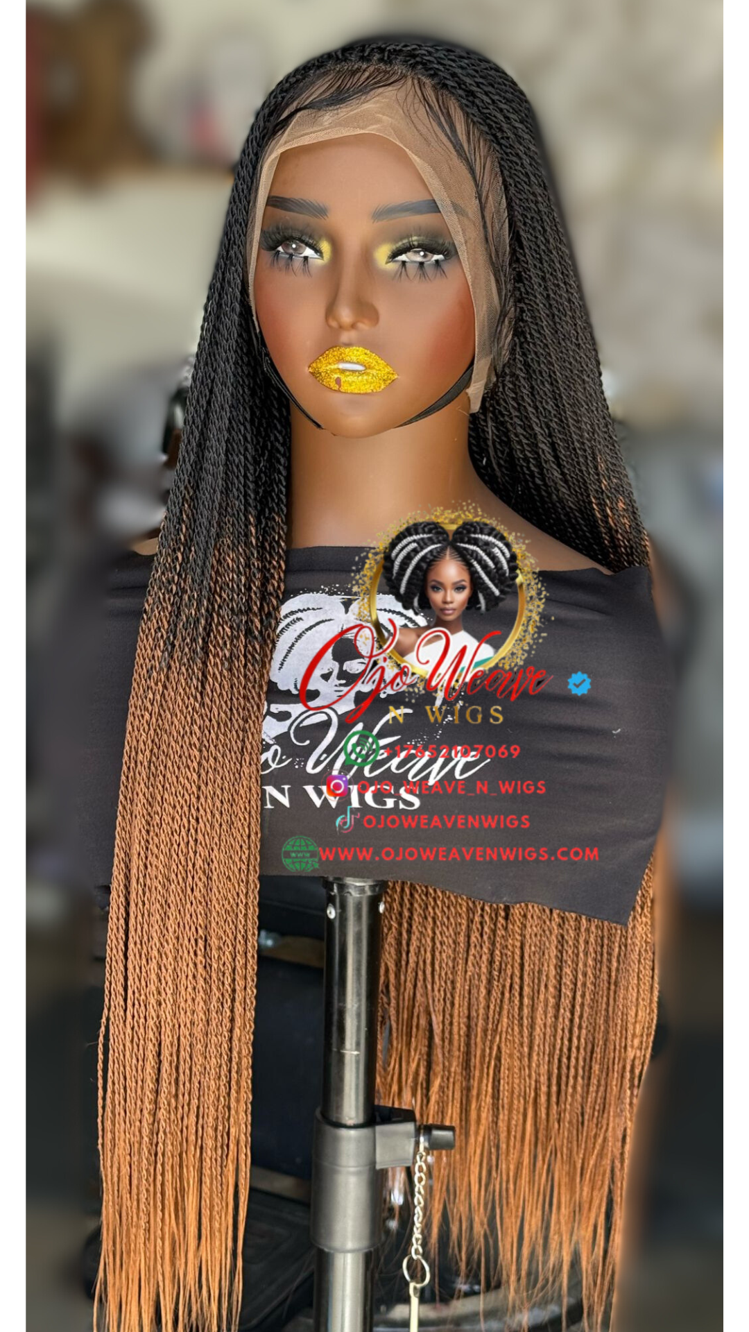 1/30 Twist Wig: 28/30 Inch Made to Order