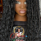 Boho Black Wig Ready to Ship 18inch