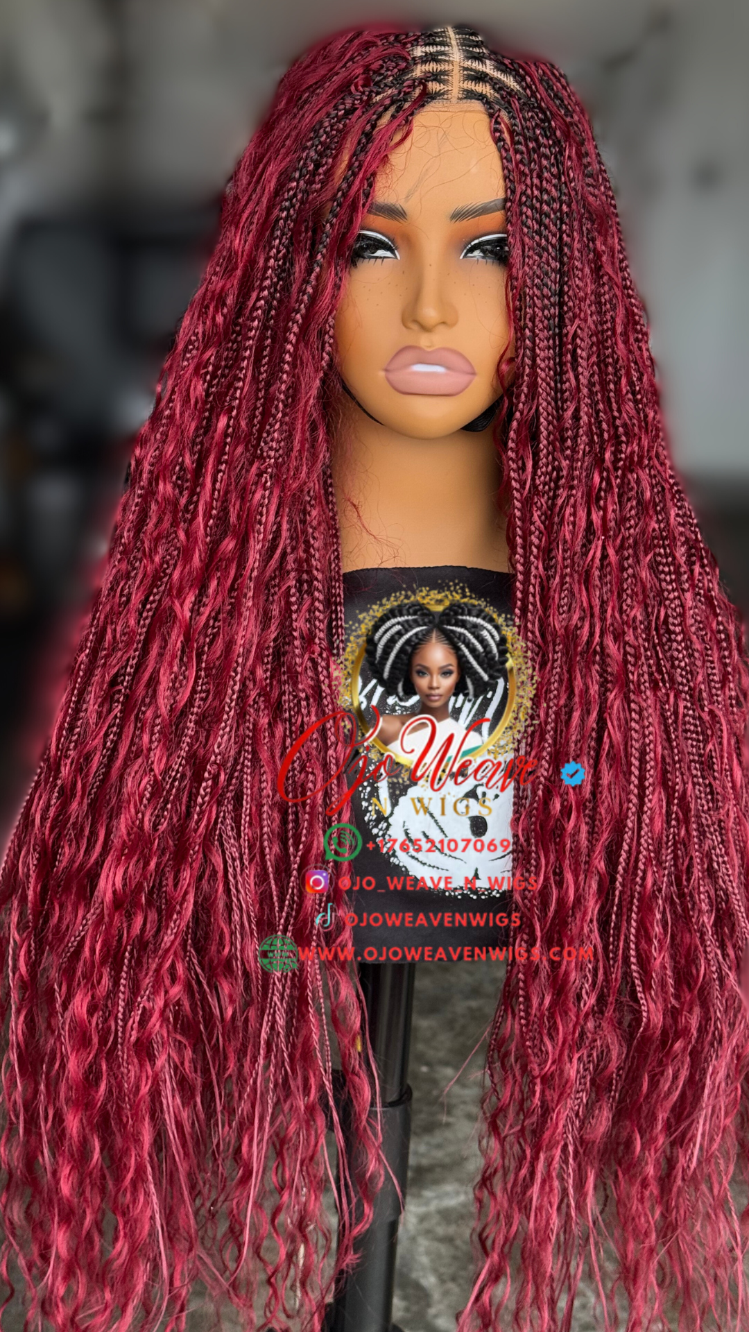 Boho Wine Girl: 24inch Pre Order