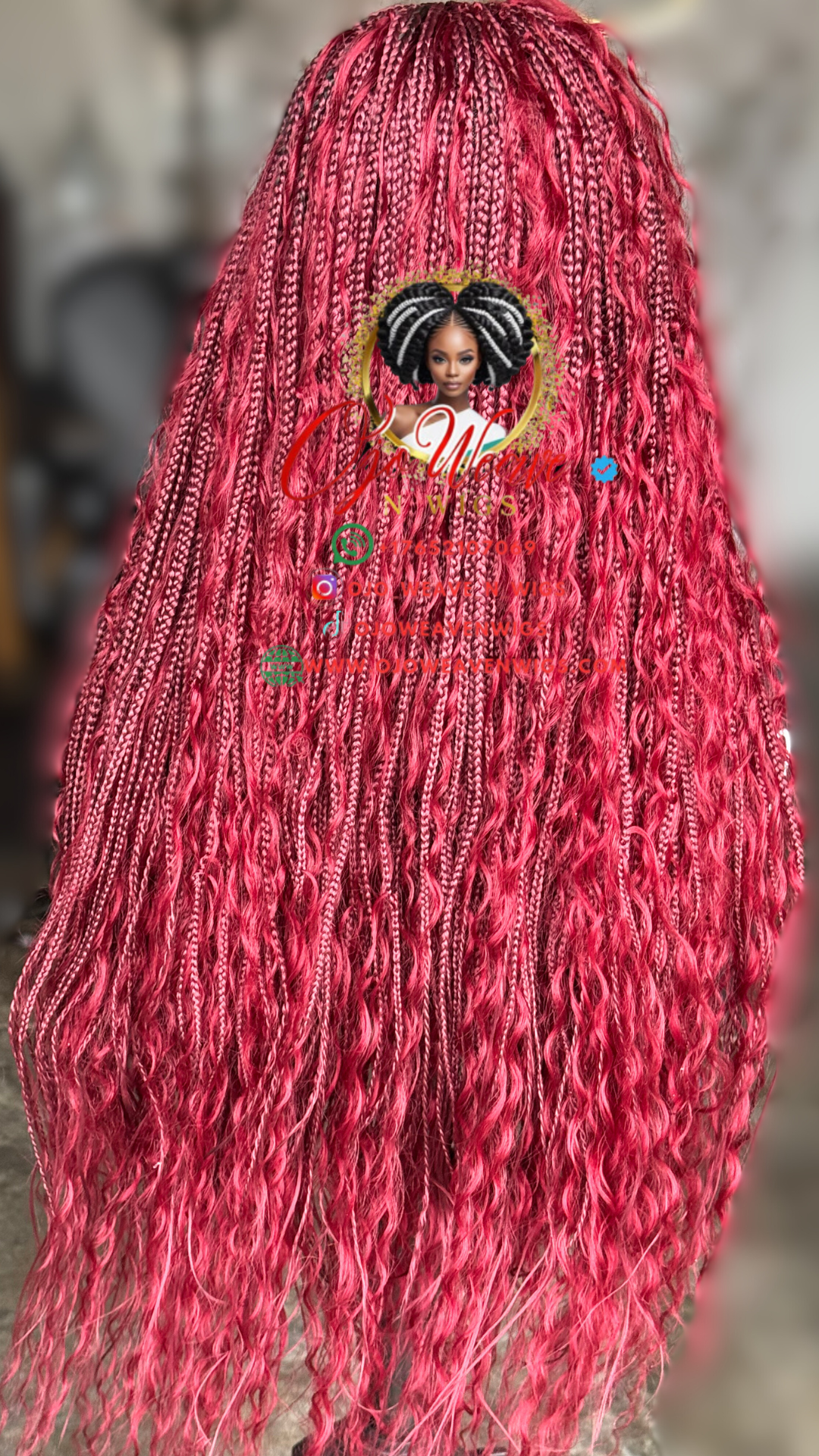 Boho Wine Girl: 24inch Pre Order