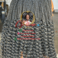 Ana Unit Wig with The Color Black Ready to Ship