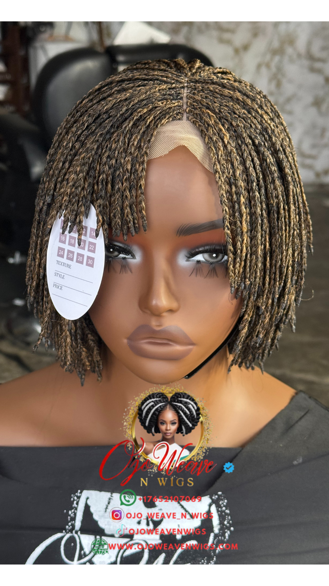 Maxin Short Style Wig: Ready to Ship