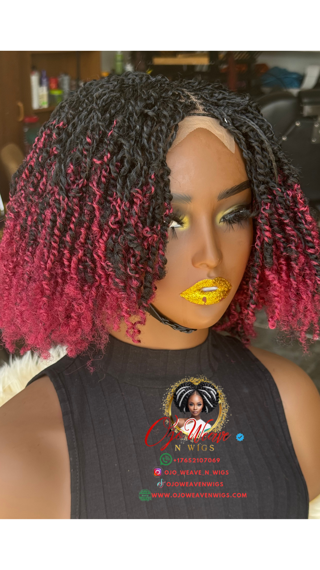 Camela Unit 1/Burgundy Color Wig