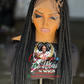 Senegalese Twist Full Lace Wig - 28 Inch, Color 1b - Ready to Ship
