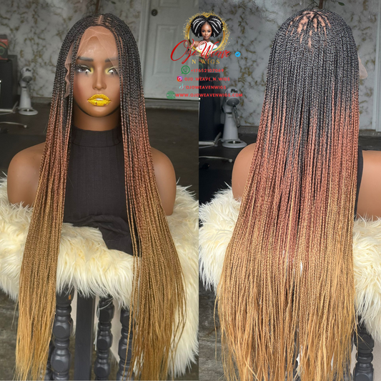 Sisi Full Lace Bone Straight Wig - 26/28 Inch Swiss Lace | Ready to Ship