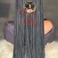 26" 1B Bleached Knot Human Hair Lace Victoria Unit: Ready to Ship