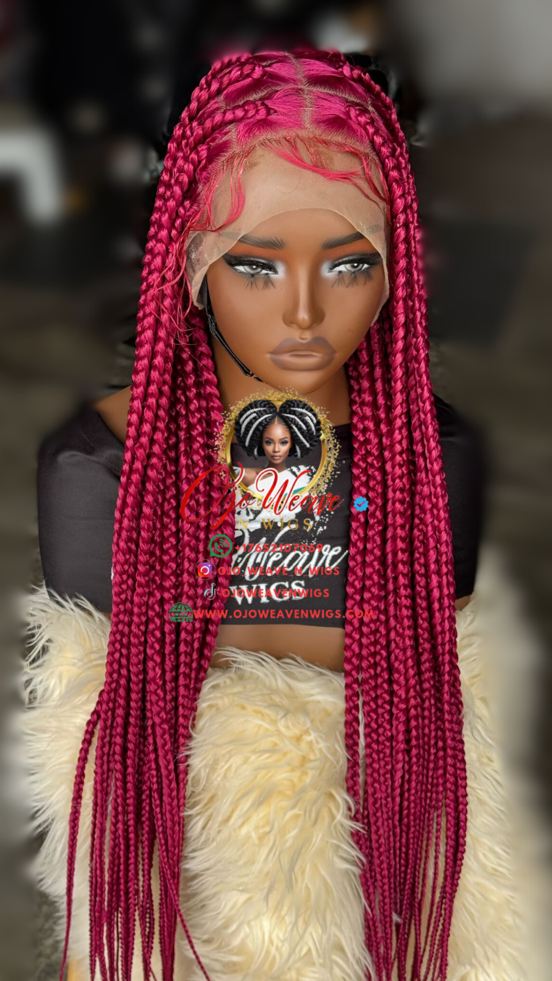 Made-to-Order Jumbo Knotless Braids